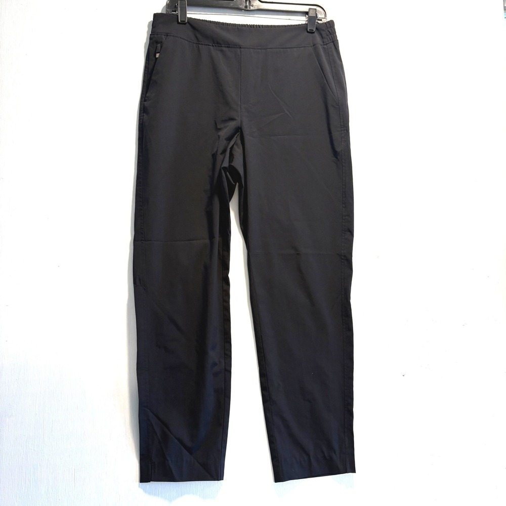 Limitless by The Limited Black Performance Pants Medium Stretch Straight Leg 485